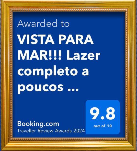 Vista Para Mar!!! Lazer Completo A Poucos Passos Da Praia Guarujá Extérieur photo